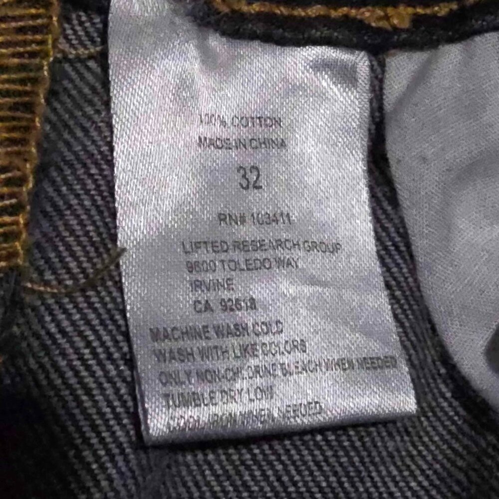 LRG Mens Jeans 32W Vintage Rasta - Picture 4 of 4